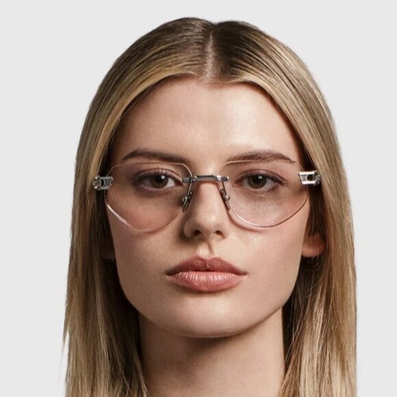 NEW DITA SUNGLASSES GOLD GREY WOMEN EYEWEAR DITA - Picture 3 of 4